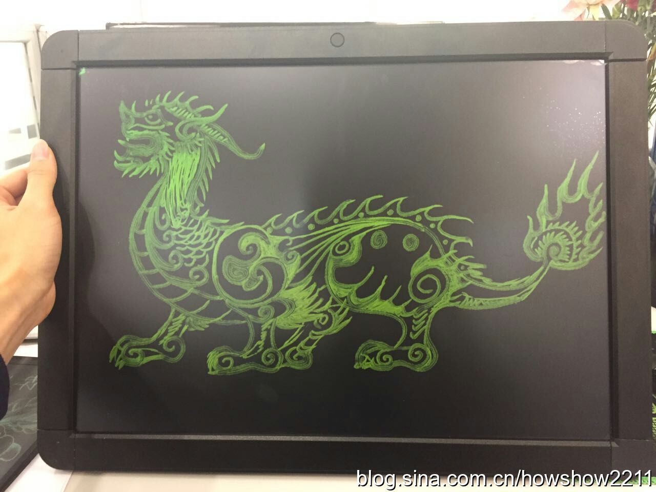 好寫科技高亮型光能小黑板，光能黑板-黑科技不是一點點